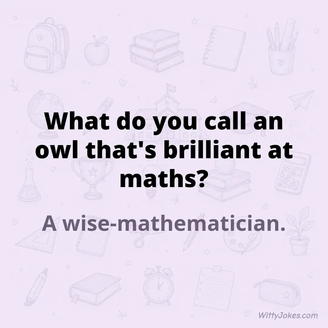 What Do You Call a Owl That's Brilliant at Maths?